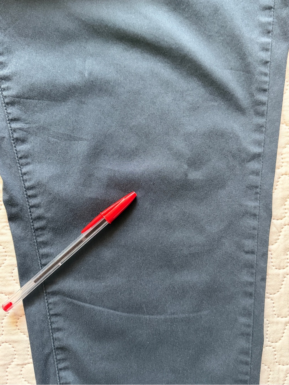 Bird Dogs Boom For Your Boomstick Chino Pants 36x30 Navy Blue Lined Performance - Picture 10 of 11